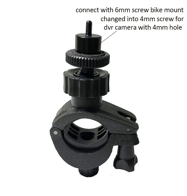 Aluminum Alloy 4mm Screw Connector With 1/4 And 3/8 Female Thread For Dvr Projector Tripod Stand