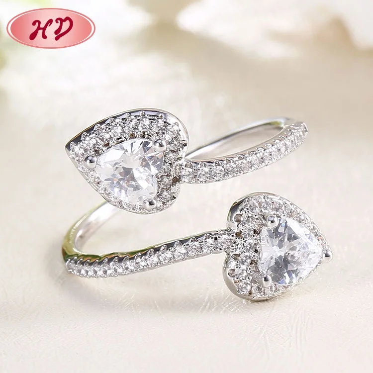 

Fashion Jewelry Engagement New Design Italian Crown Wedding Ring Silver