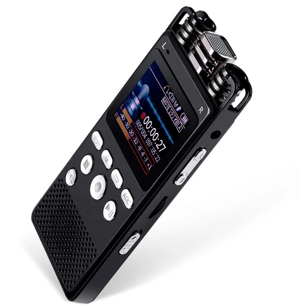 

1536Kbps MP3 WAV Audio File Storage digital Voice recorders factory