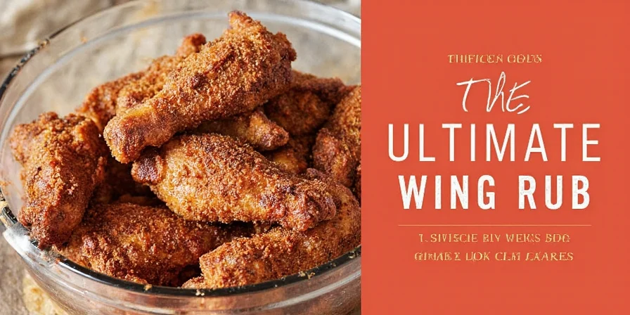 Applying dry rub evenly to chicken wings