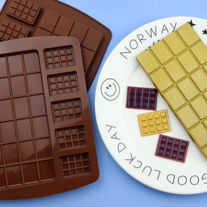 

Spot wholesale size waffle piece food grade silicone mold