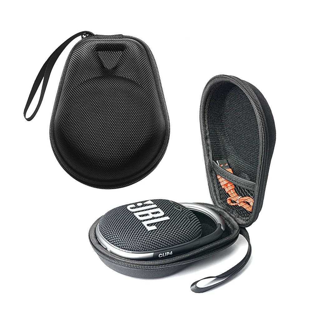 

Fumao EVA Hard Travel Carrying Case for JBL Clip 4 Waterproof Portable Wireless Speaker.Fits USB Cable and Charger.(Black), Black or custom