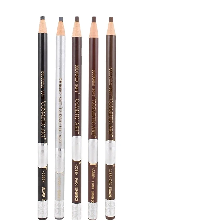 

Professional Permanent Makeup Eyebrow Tattoo Pencil Waterproof Soft Colored Pull Line Pencil For Eyebrow Tattoo