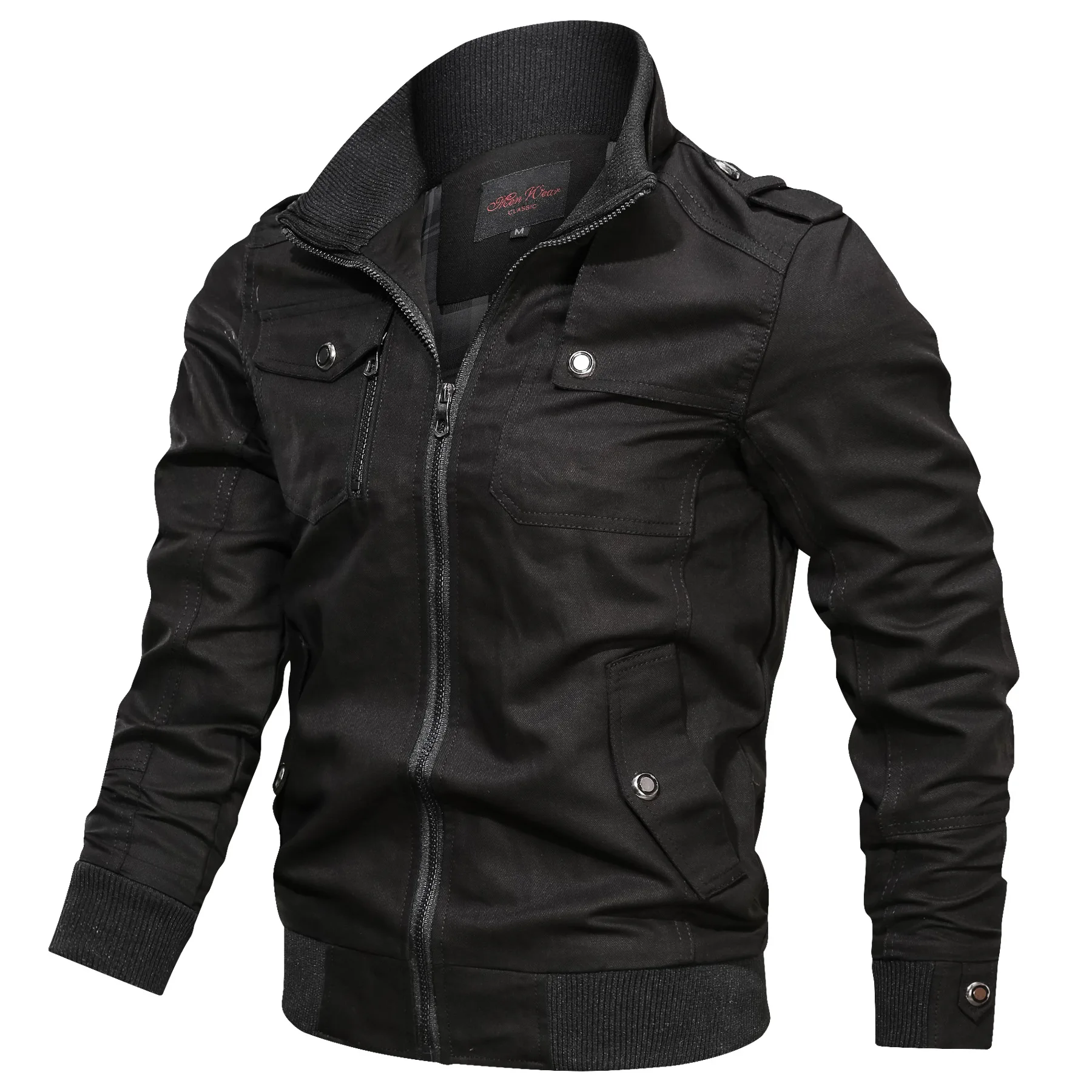 

Autumn Casual Cotton Military Pilot Coat Outwear Veste Homme Men's military Jackets