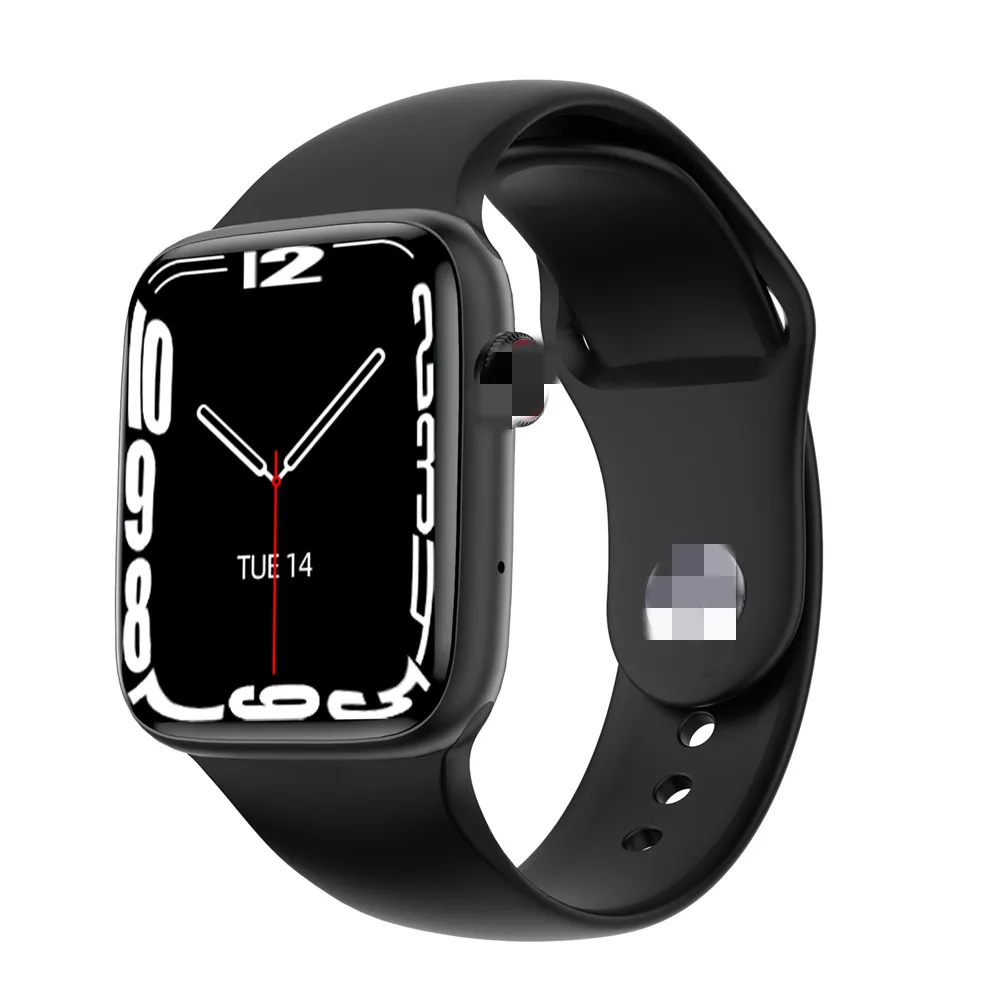 

2022 The New Listing Wireless Charger Smart Watch IWO DT7+ BT Call GPS Track 45mm Heart Rate Monitor NFC Smartwatch For Unisex