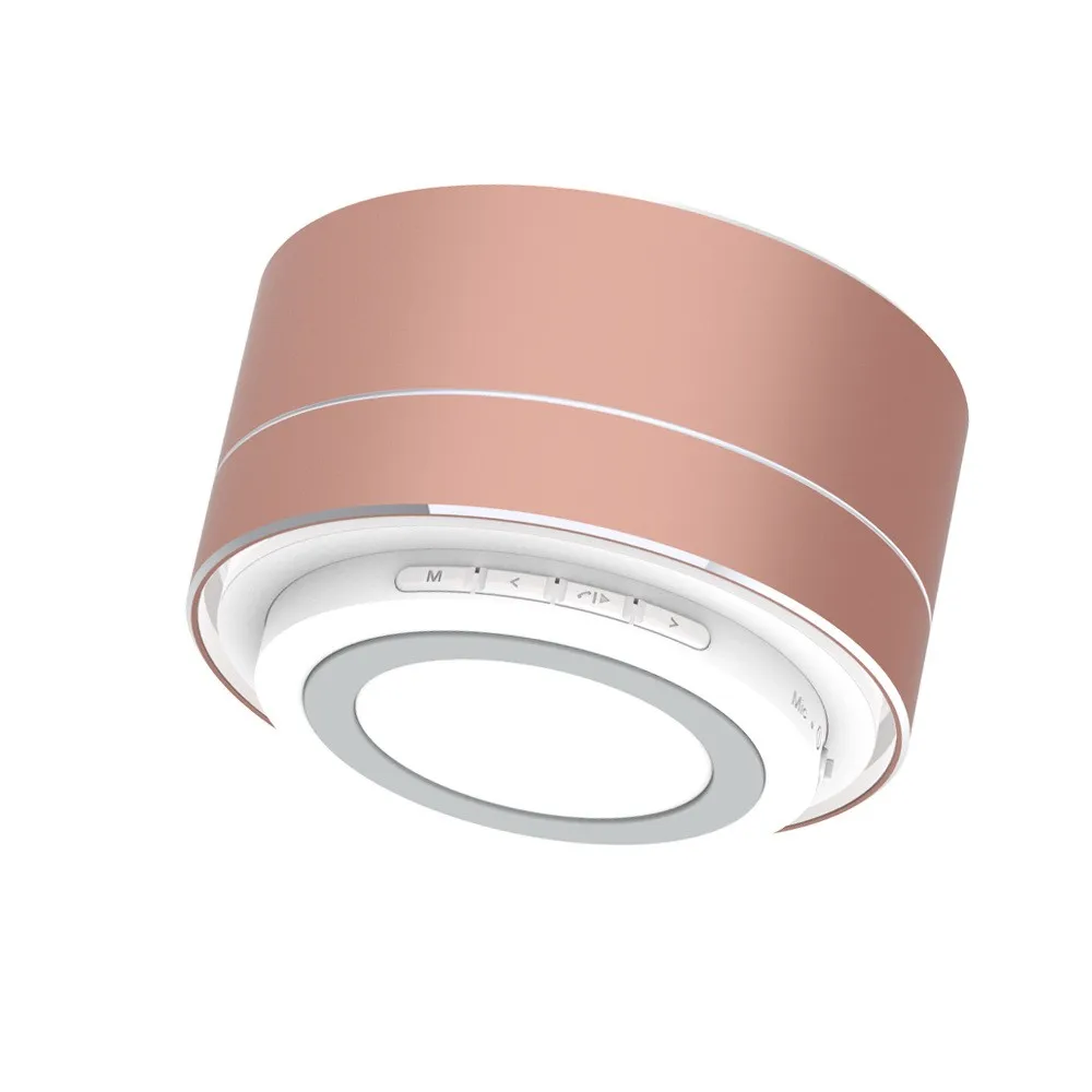 2020 Outdoor portable colorful led speakers wholesale waterproof Wireless stereo blue tooth HD Sound Speaker - ANKUX.COM