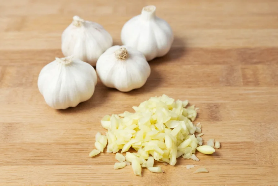 3 Cloves Garlic to Minced: Exact Measurement Guide