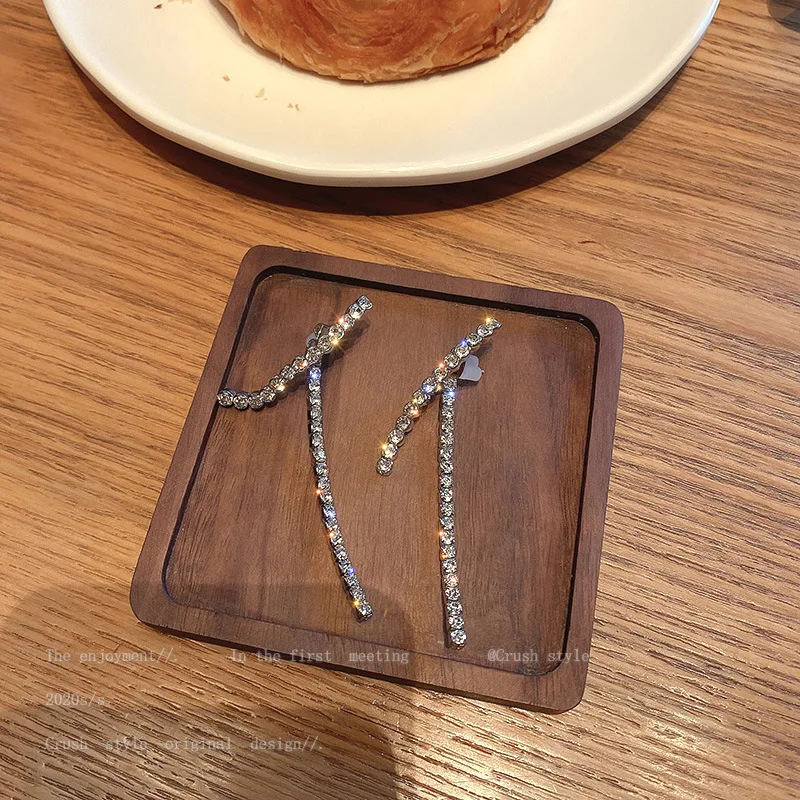 

fashion trendy wholesale crystal luxury stud earrings