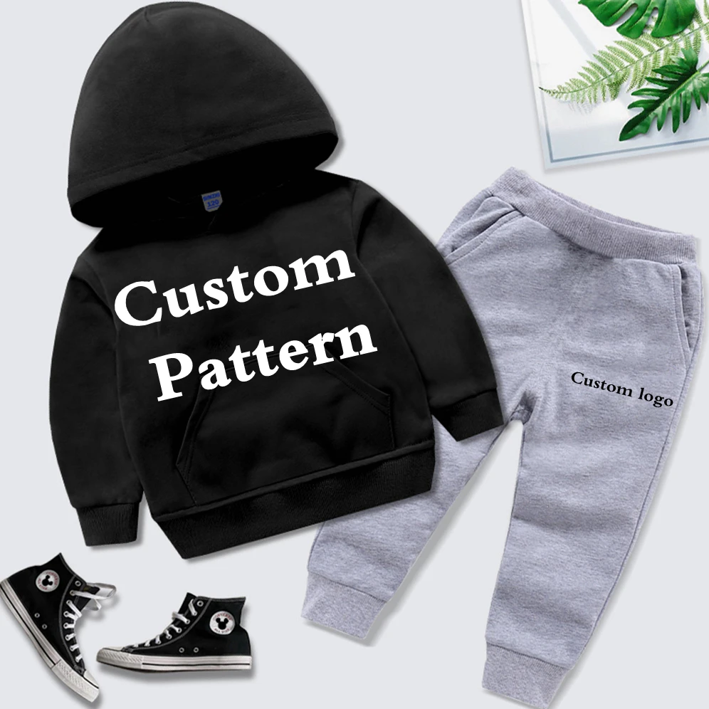 

High quality 2 pieces of Autumn children clothes hot sale boy clothing suit boy newborn suit for children kids sweat suits set