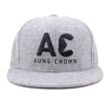 Latest design flat brim hat custom embroidered snapback caps wholesale