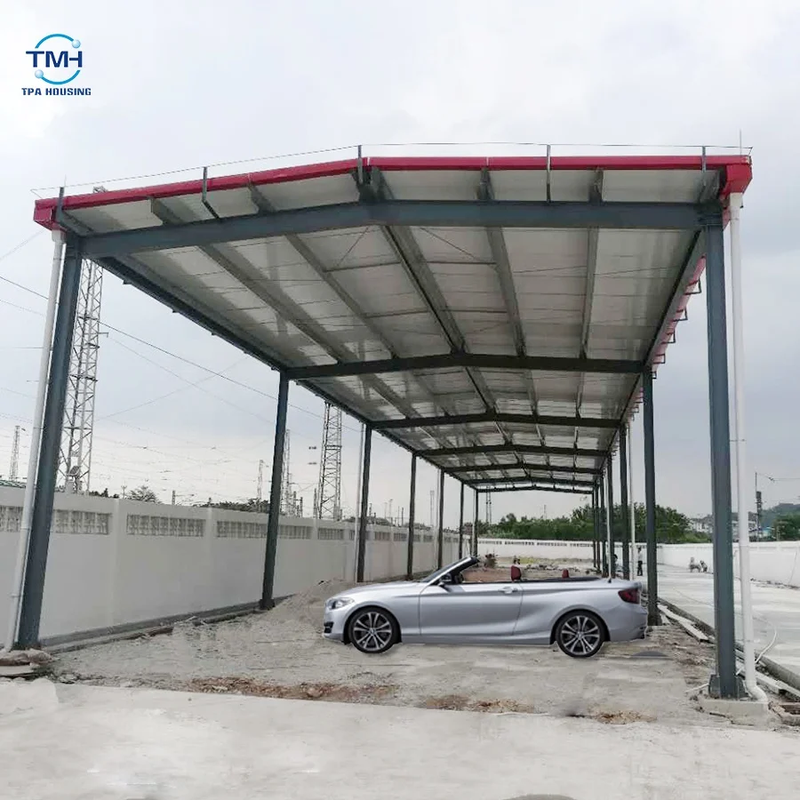 

Foshan construction light steel structure car parkingfactory supply prefabricated steel building
