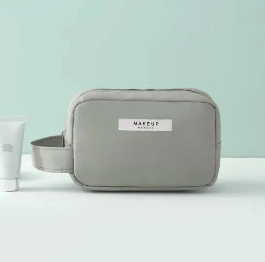

Hot selling small Makeup Bag Zipper Pouch Travel Cosmetic Organizer for Women and Girls, Customized color