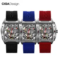 

CIGA Design CIGA Watch Z Series Watch Barrel Type Double-Sided Hollow Automatic Skeleton Mechanical Men's Waterproof Watch