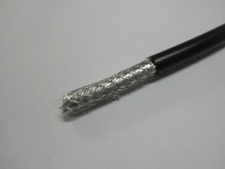 Black coaxial cable rg11