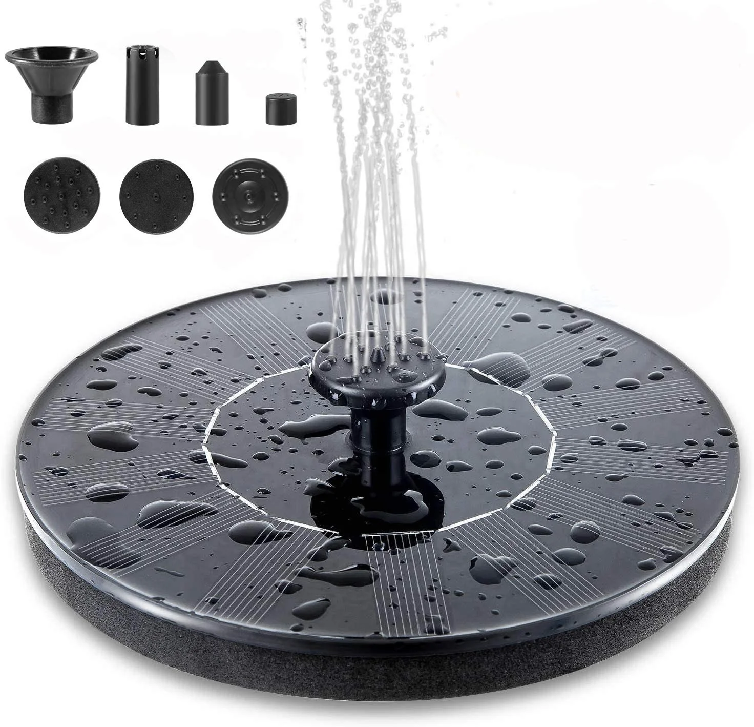 

Floating Solar Fountain for Bird Bath