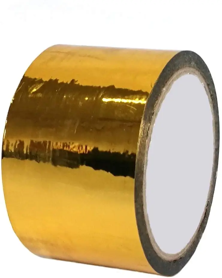 Silver Metallic Tape Mirror Tape Diy Decorative Tapes,2 Inches X 55