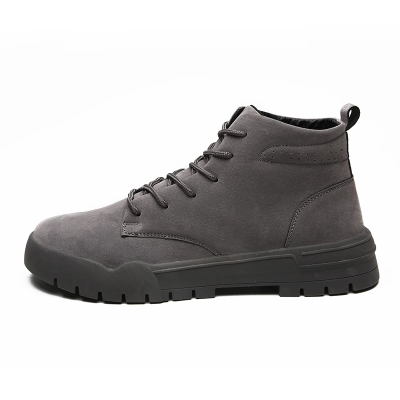 

New Fashion sports leisure lightweight shoes male Men boots, Black grey brown