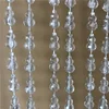 Handmade Chandelier Hanging Crystal Beads String Crystal Beaded Curtains For Doors