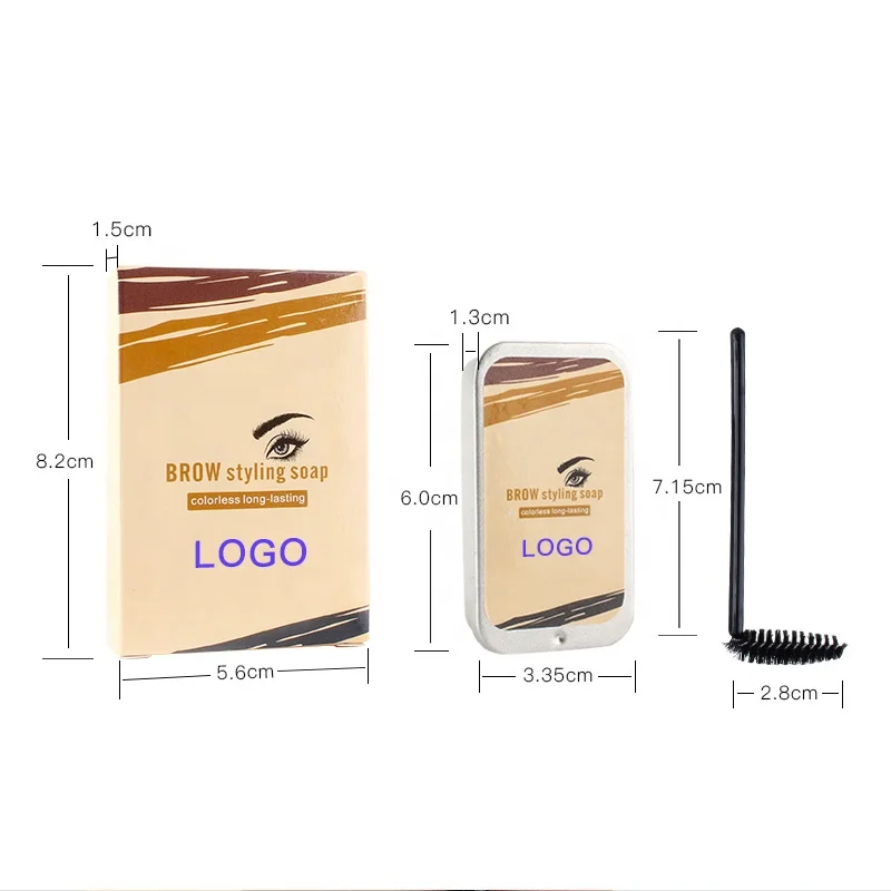 

Manufacturer brow gel styling soap private label with boxes