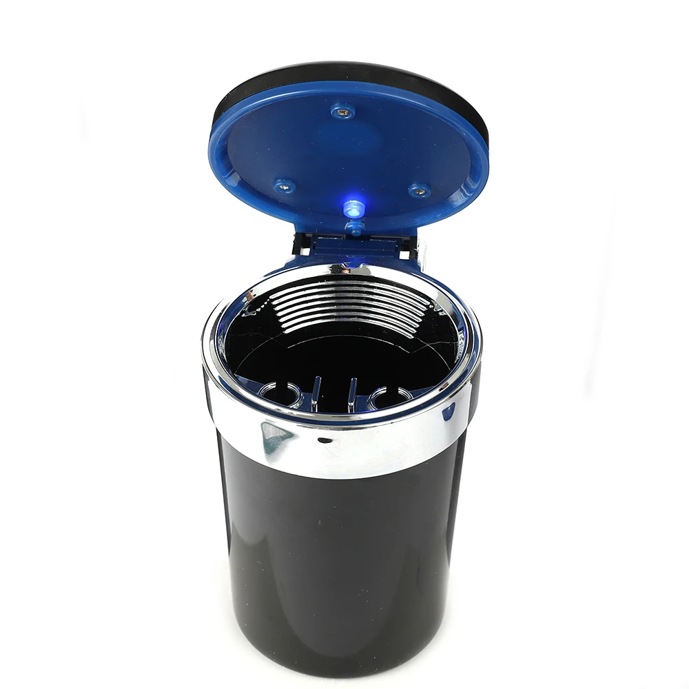 

Yiqian Brand Fast Delivery Service JL-307S Factory Promotion Solar Led Glow Car Ash Tray Custom Car Ashtray