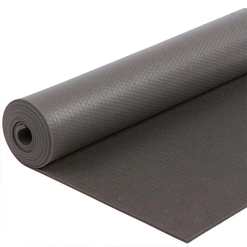 Wholesale Yoga Mat Rubber Natural Nbr Black Waterproof Black Oem