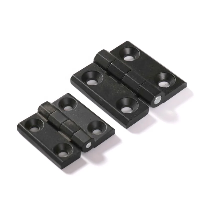 

Black Zinc Alloy hinge Die-cast Zinc industrial cabinet hinge for 25 30 35 series aluminum profile