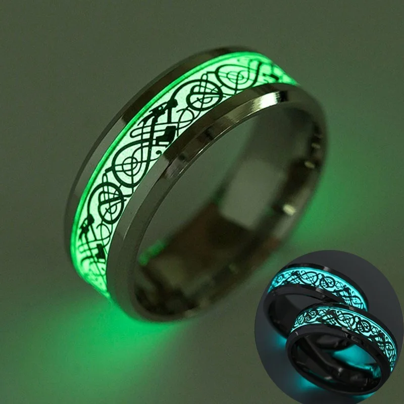 

Factory outlet stainless steel rings and couple ring for luminous rings