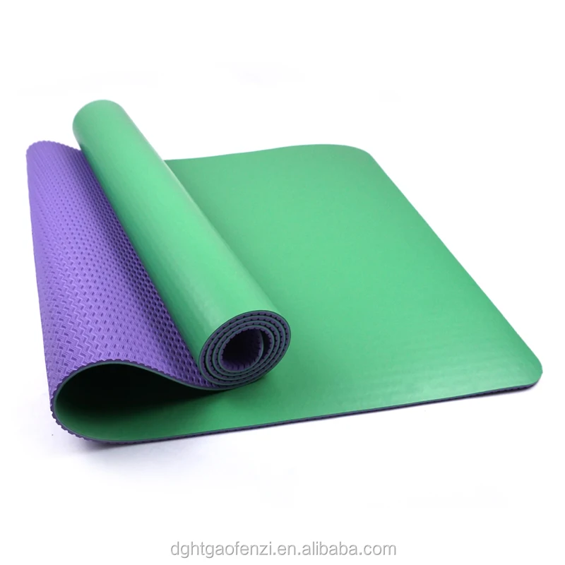 Rubber 6mm Pu Yoga Mats High Quality Eco Friendly Non Slip Natural Yoga