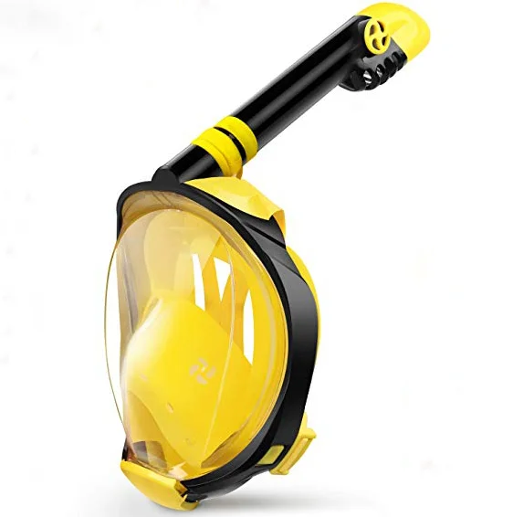 

2021 New Diving Products Liquid Silicone Full Face Scuba Diving Mask, Customized color supported