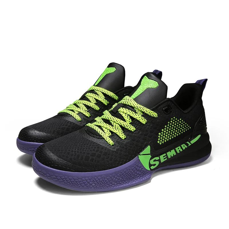 

Wholesale 2022 new sports shoes breathable fitness walking shoes antiskid wear-resistant running shoes Mamba basketball shoes