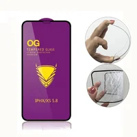 

Explosion-Proof for iPhone X MAX Screen Protector touch OG Tempered Glass