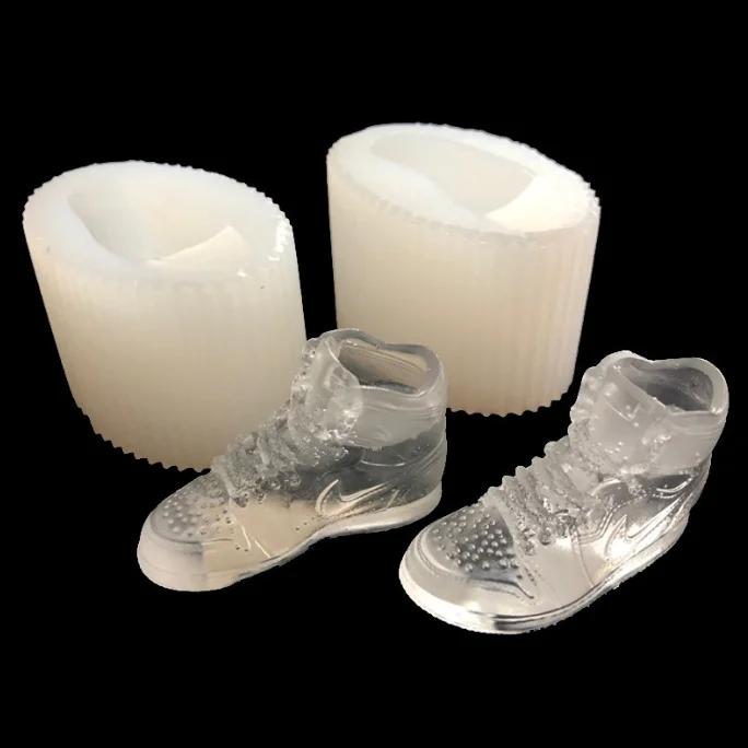 

Z42 Three dimensional AJ sports shoes silica gel mold crystal resin mold gypsum Candle Mold, Random