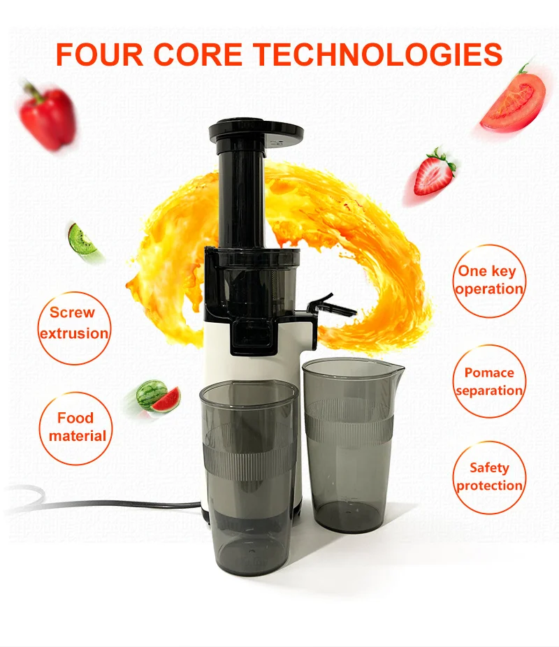 Newest Design Mini Commercial Apple Juicer Juicer Slow Extractor