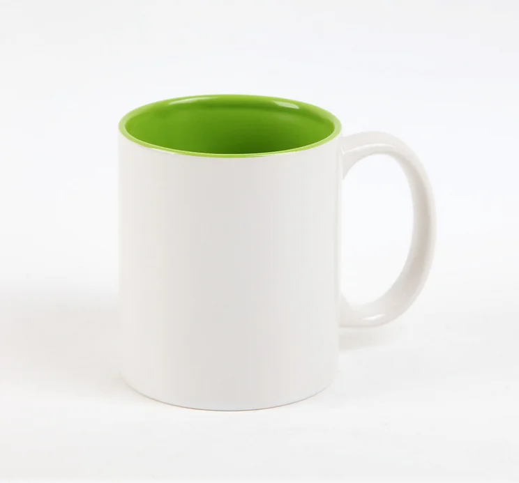 

Promotion Inner Colourful sublimation 11oz Mug Custom Printed Coffee Mugs With Custom Logo, 12 colors