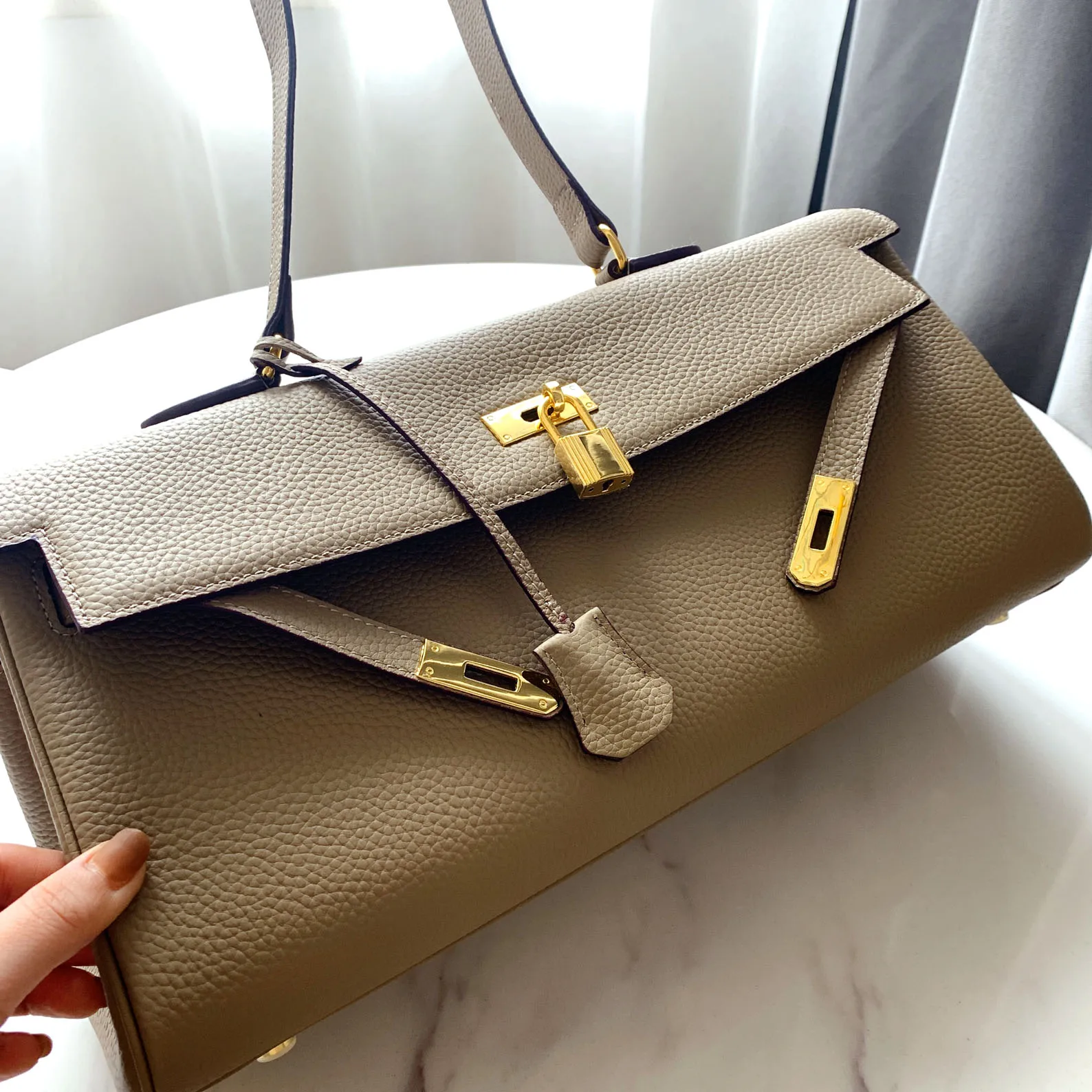 

Women's handbags high-capacity high-quality cowhide H bag platinum bag