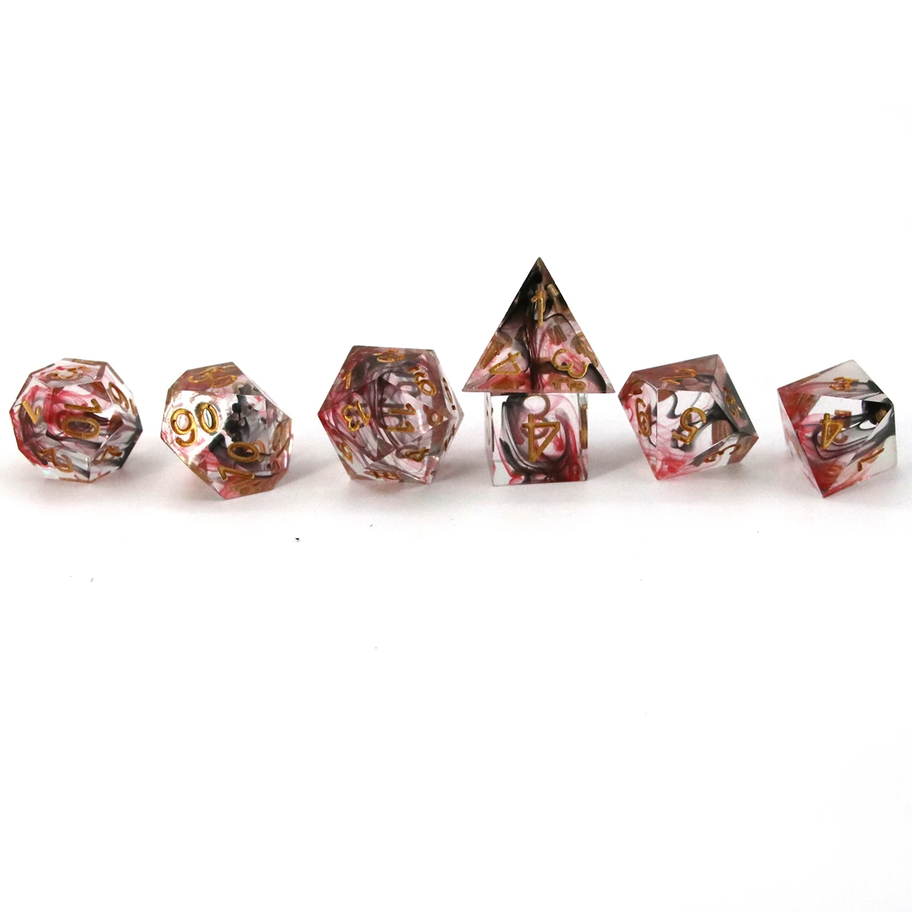 

Wholesale Custom Acrylic Polyhedral DND Dice Dungeons and Dragons Gaming Dice, Colorful