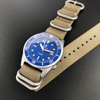 

Blue Ceramic Bezel Watch! SD1979 STEELDIVE Nato Strap 20ATM Dive Watch with Sapphire Glass