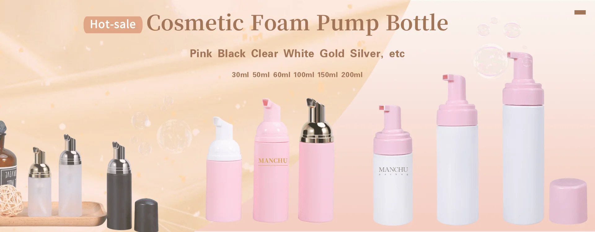 Foam pump bottle