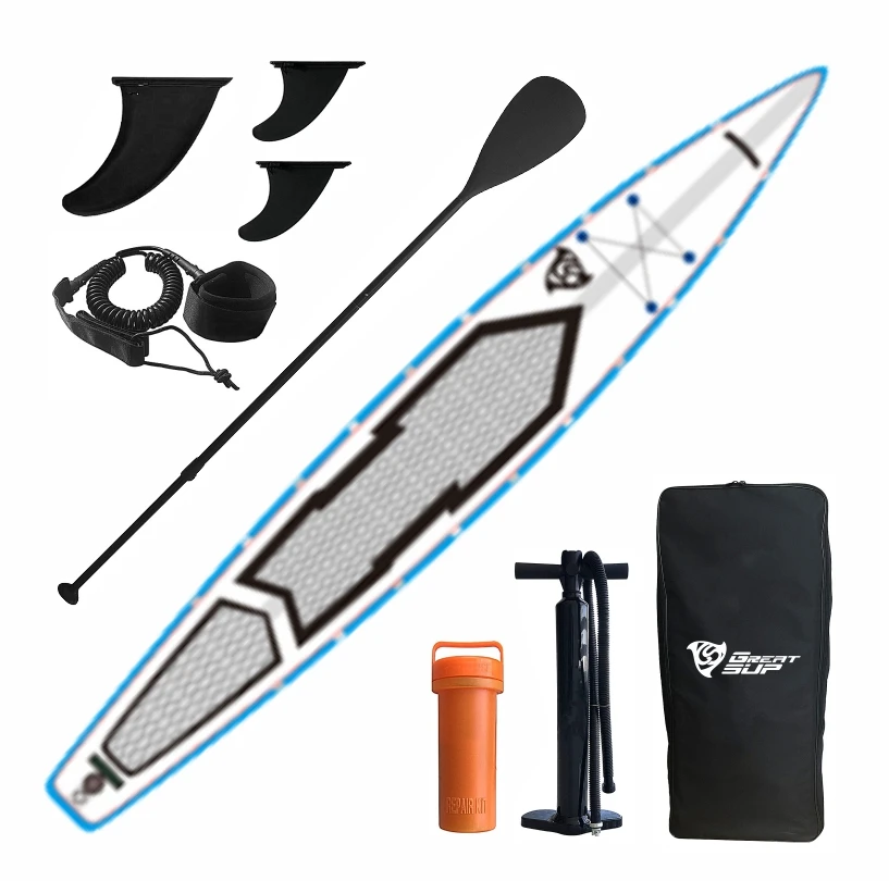 

Custom High Quality ISUP Board Durable Inflatable Racing Stand Up Paddle Board, Customized