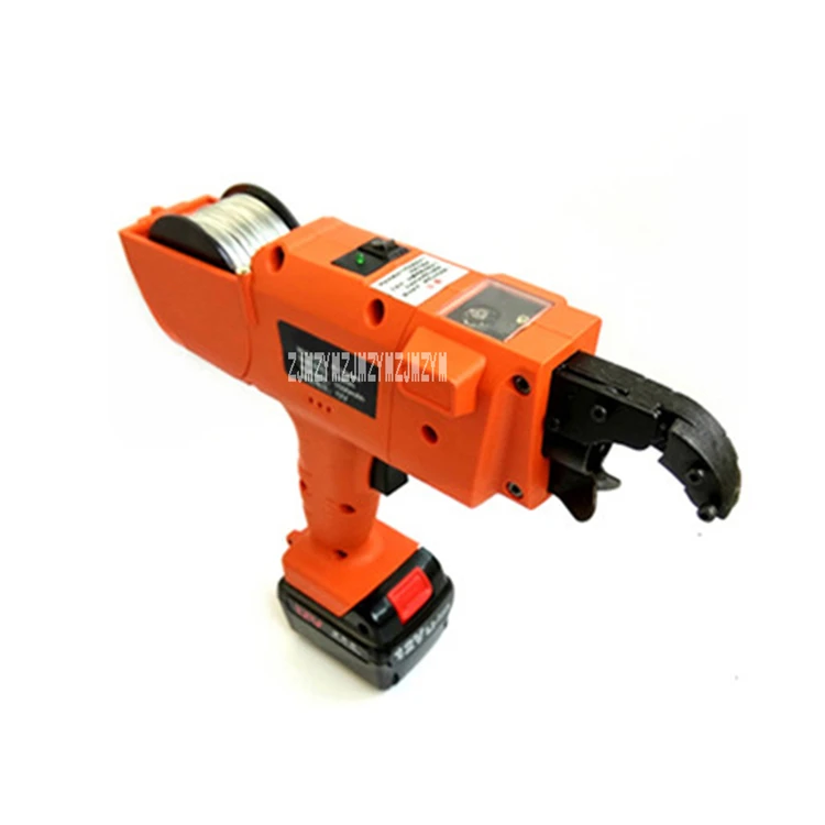 
DLV6811 Automatic Rebar Tying Tools Portable Steel Bar Binding Machine 6-25mm Rebar Tying Machine , Double Battery12V(No:FC2064) 