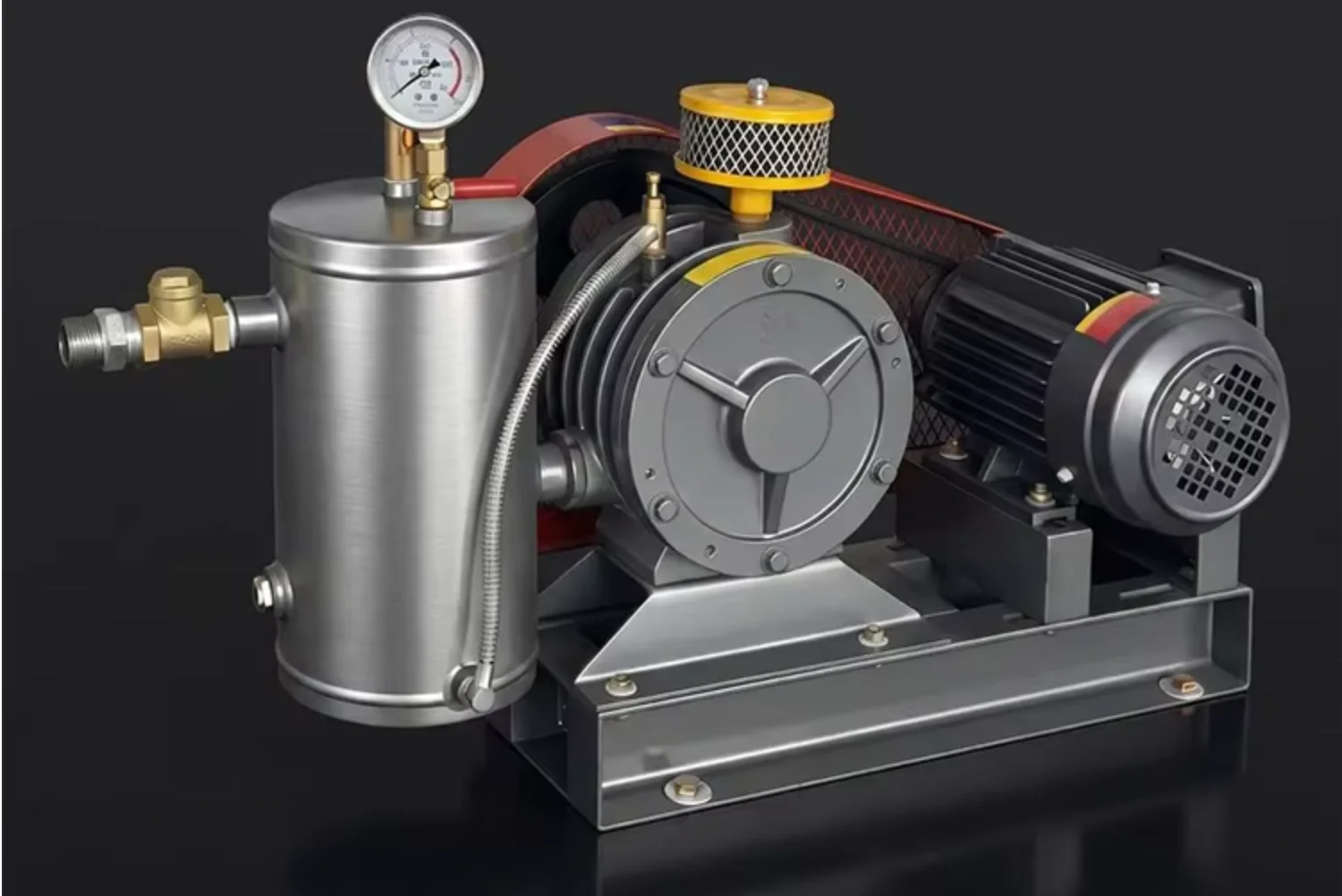 Rotary Air Blower, 4KW, 380V, ISO9001 - detail 2