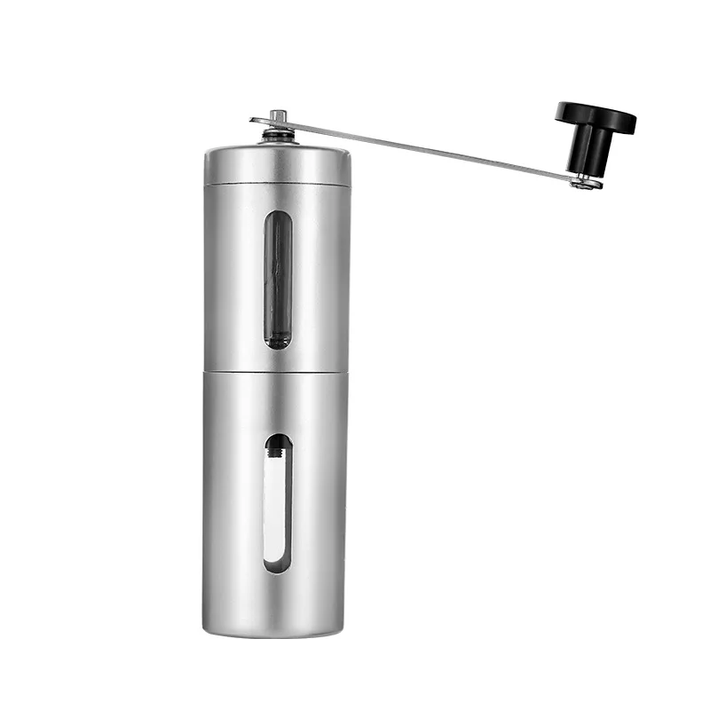 

2021 Portable Mechanism Hand Stainless Steel Manual Coffee Grinder, Picture shows