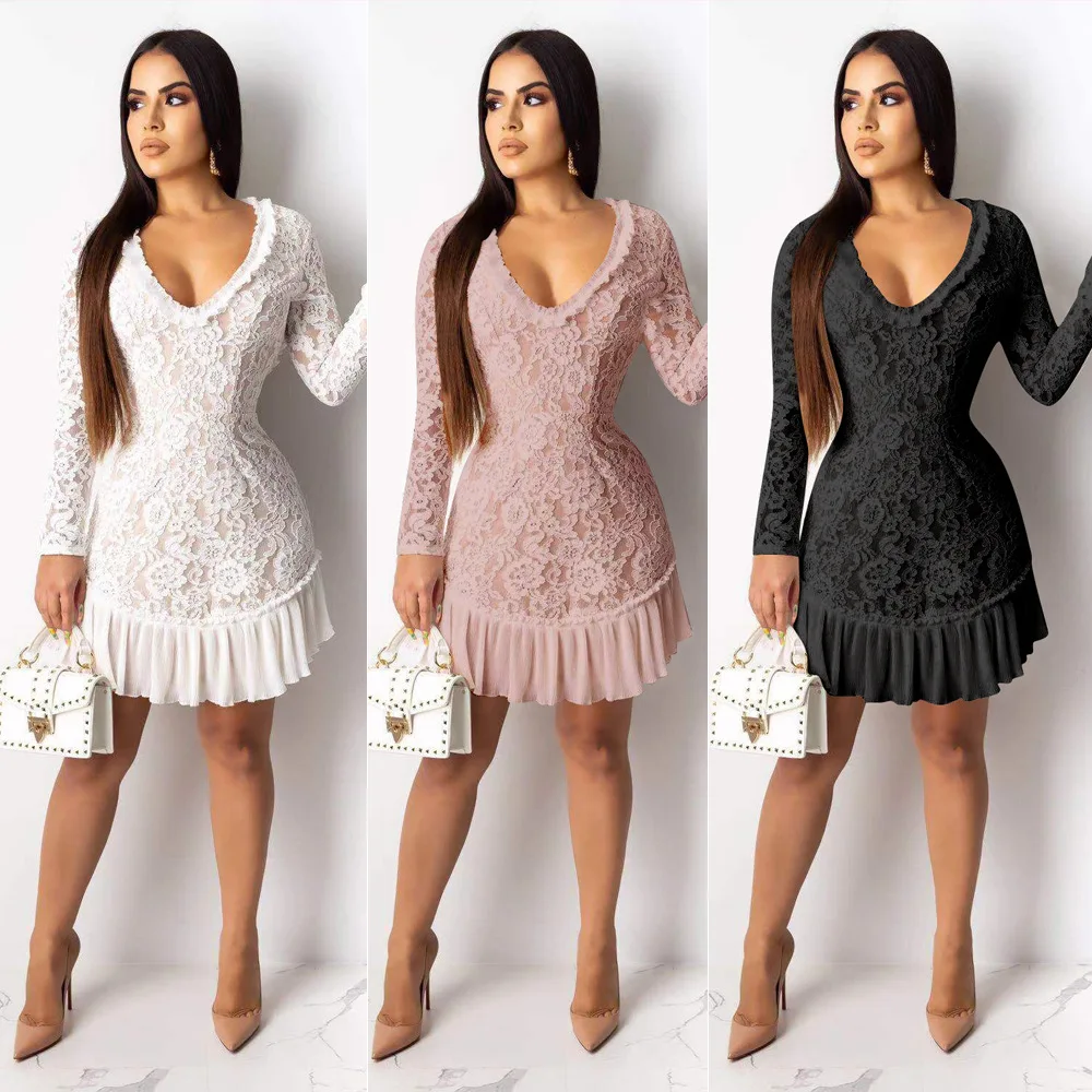 

2020 Summer Midi Princess Dress Women Sweetheart Lace Bridesmaids Dresses