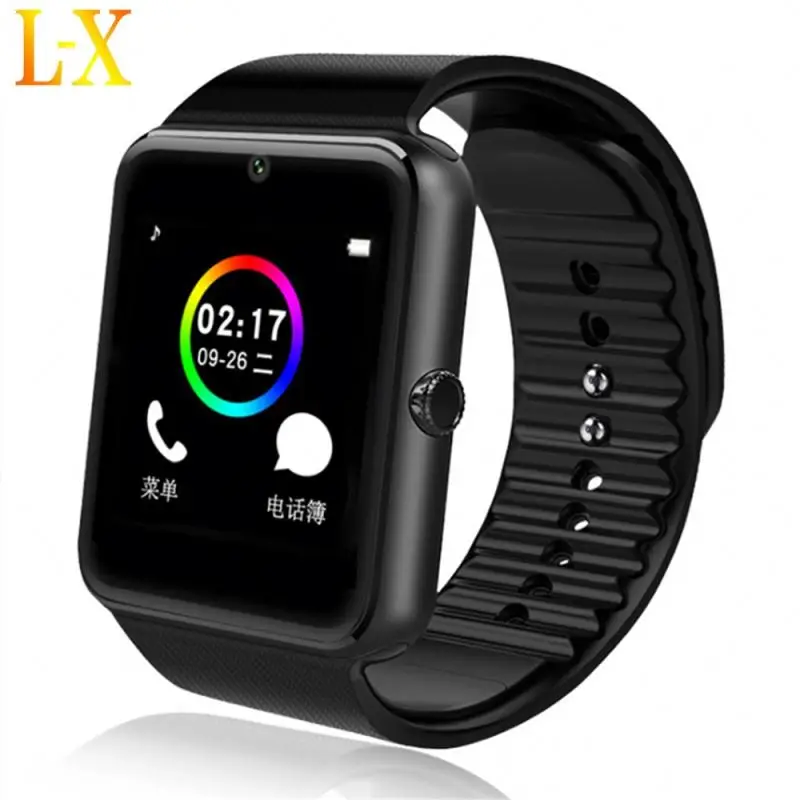 2019 New Waterproof Gt08 Android Sport Relojes Inteligentes Bluetooth Smart Watch With Sim Gps