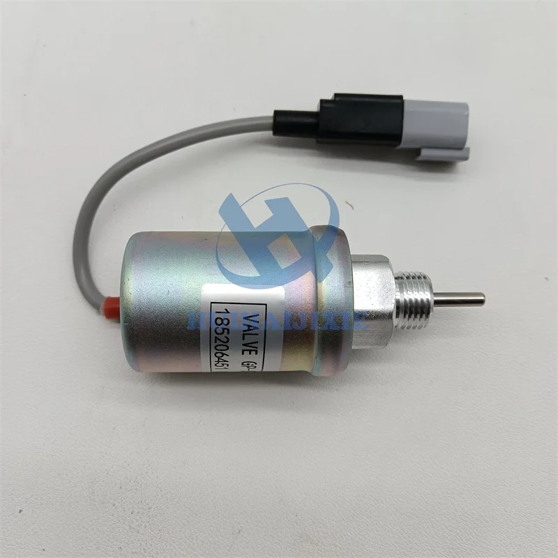 Construction Machinery Parts Fuel Shut Off Solenoid 185206451 for Engine 8000 8008 8014 8016 185206451 Stop Solenoid Valve