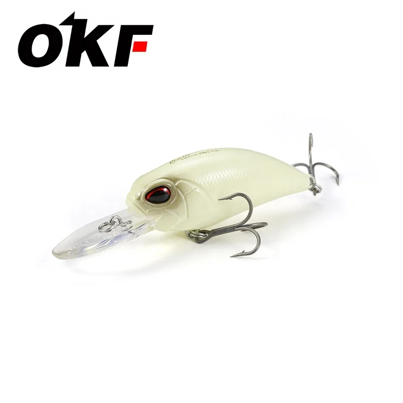 

AHHP 65mm 16g Fishing Lures Bait Crankbait Hard Artificial Crank Lure CB060, 5 colors