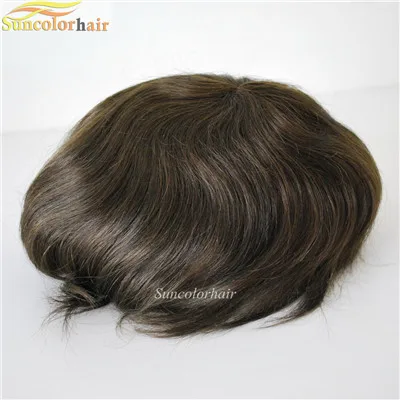 

Fashion man hair unit toupee wholesale prosthetic hair pieces for men toupee human hair