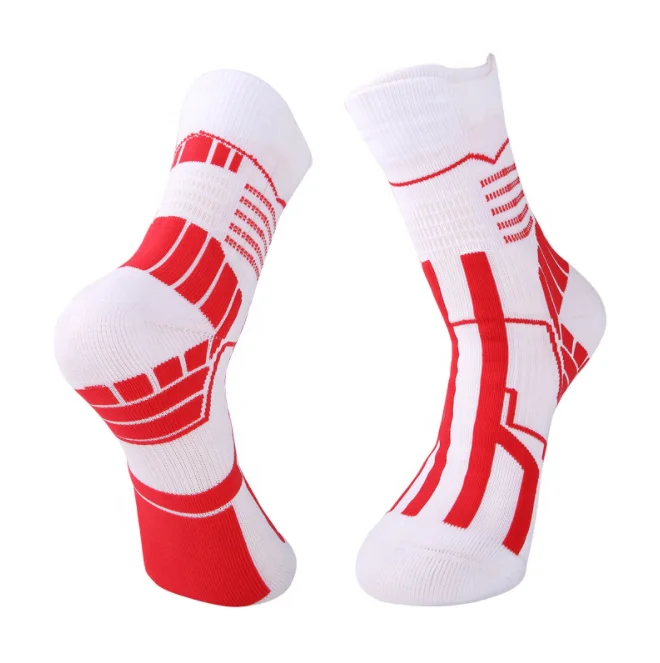 

men 100% cotton socks men socks basketball logo customize custom made logo sports men socks, 6 colors