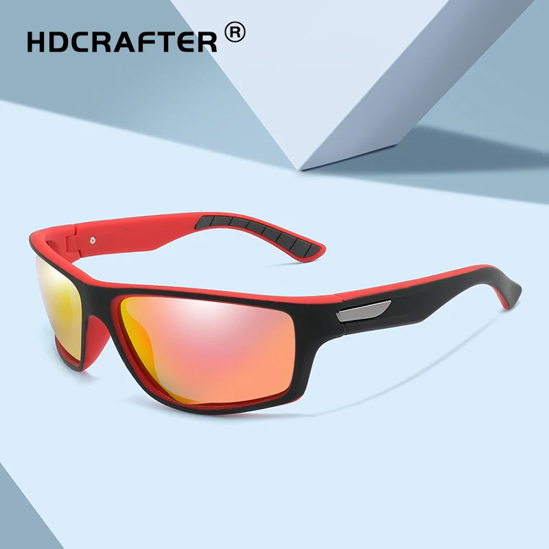 

2021 New Men's Sports Sunglasses Men's Outdoor Sports Glasses Windshield Sand Sunglasses Wholesale KP023 Men PC HDCRAFTER Resin