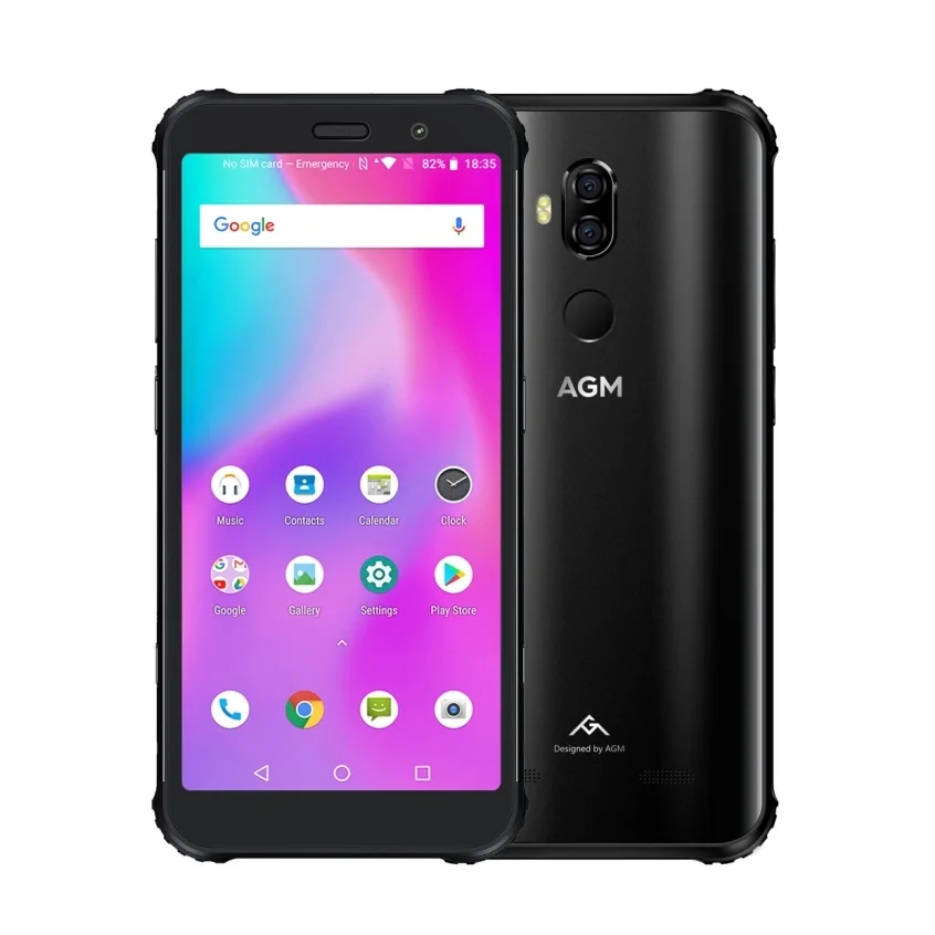 

AGM X3 Rugged Phone 6GB+64GB IP68 Waterproof 4100mAh Battery, 5.99 inch Android 8.1 Qualcomm Octa Core Celular Mobile Phone